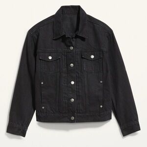NWT OLD NAVY Classic Jean Jacket Color: WASHED Black Size XLARGE